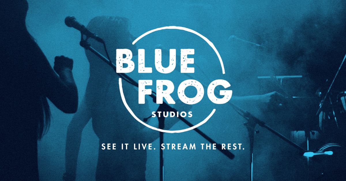 Recording studio interior for Blue Frog Studios